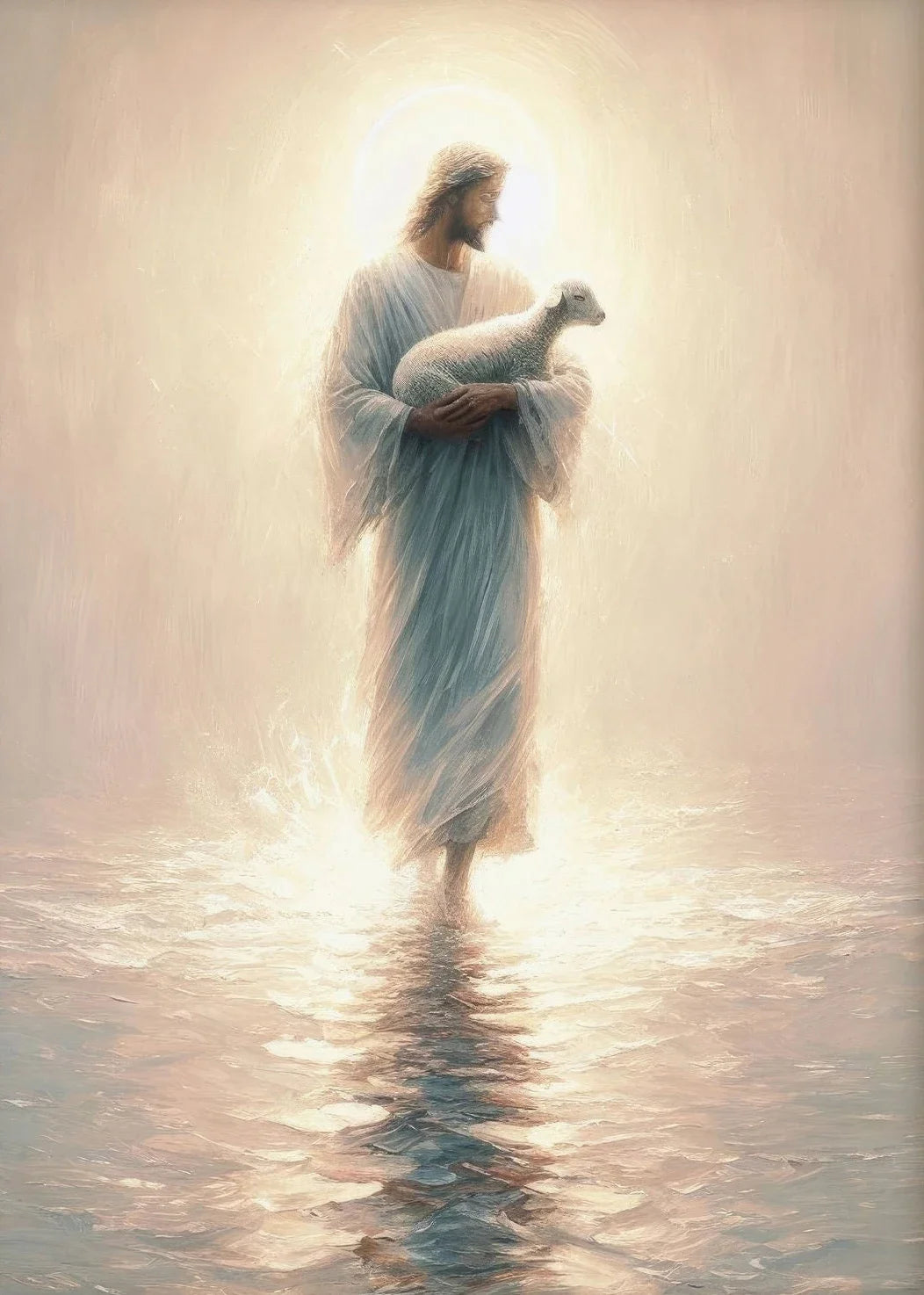 Jesus And Lamb