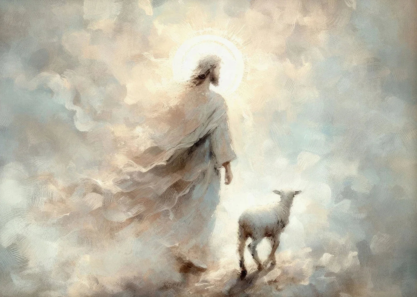 Jesus And Lamb